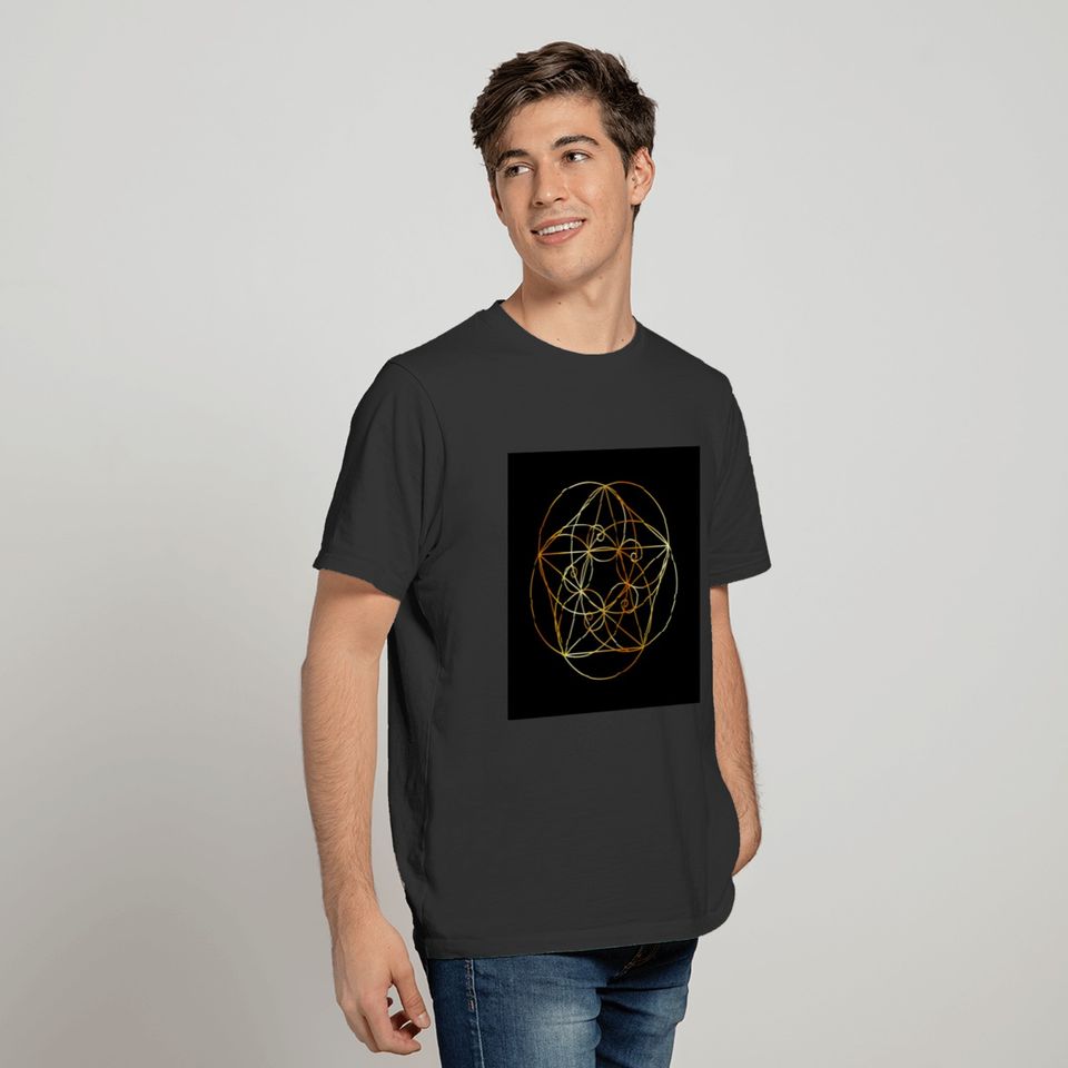 Fibonacci Spiral- The sacred geometry T-shirt