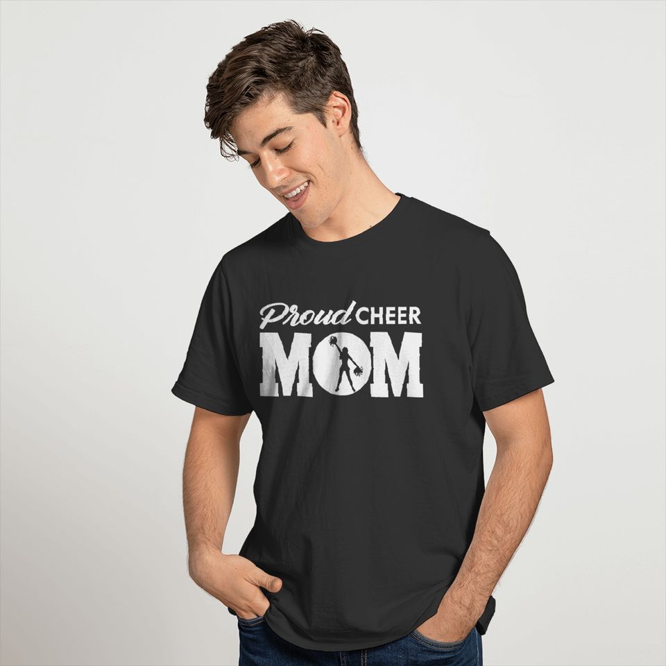 Proud Cheer Mom T-shirt