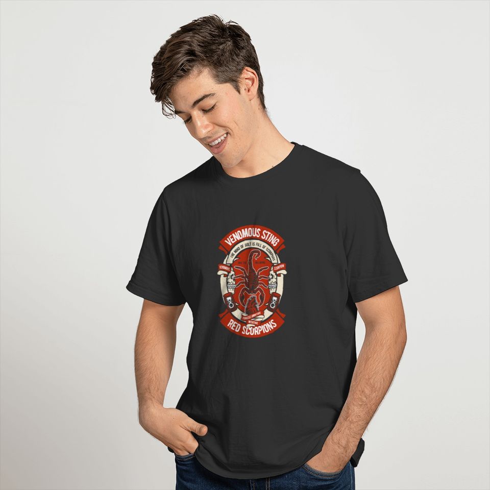 Scorpion Red Scorpions T-shirt