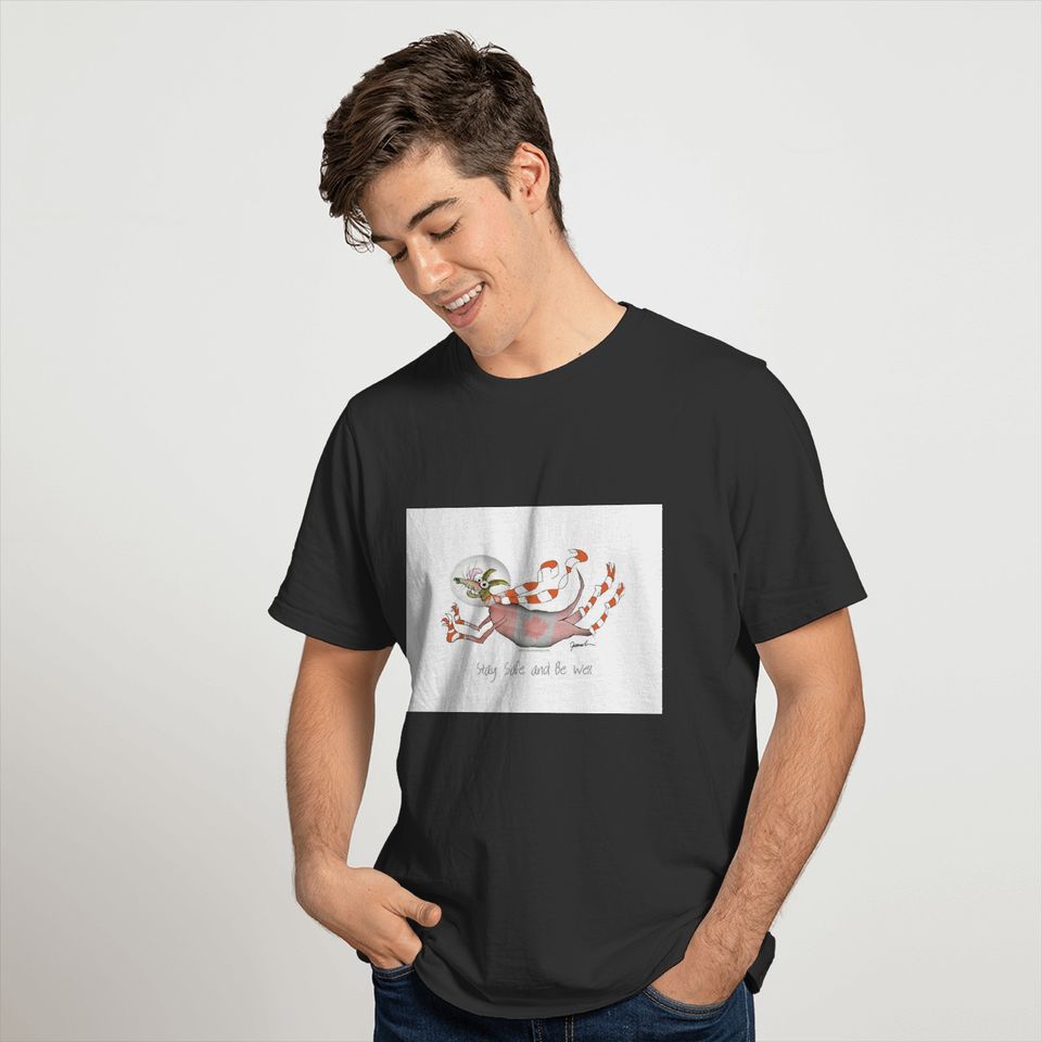 Canada stay safe be well polo T-shirt