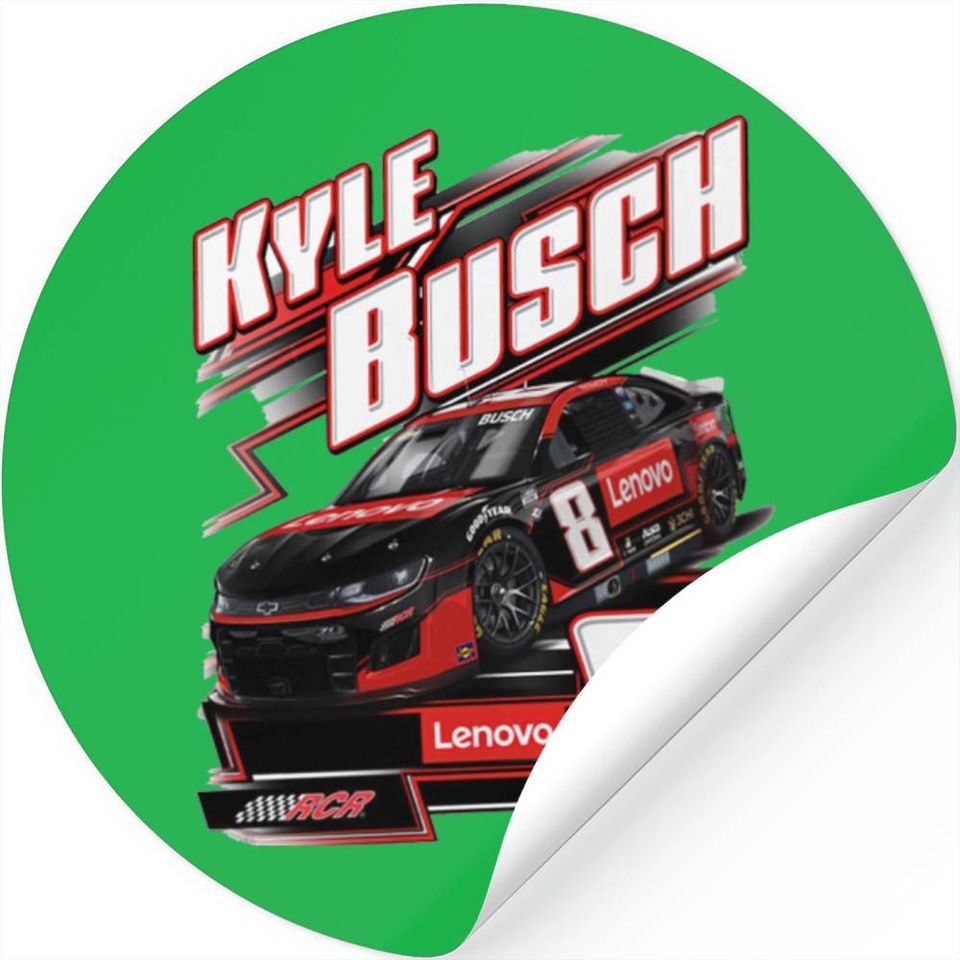 Kyle Busch Racing Stickers, 2023 Lenovo Horsepower Stickers, Racing Stickers