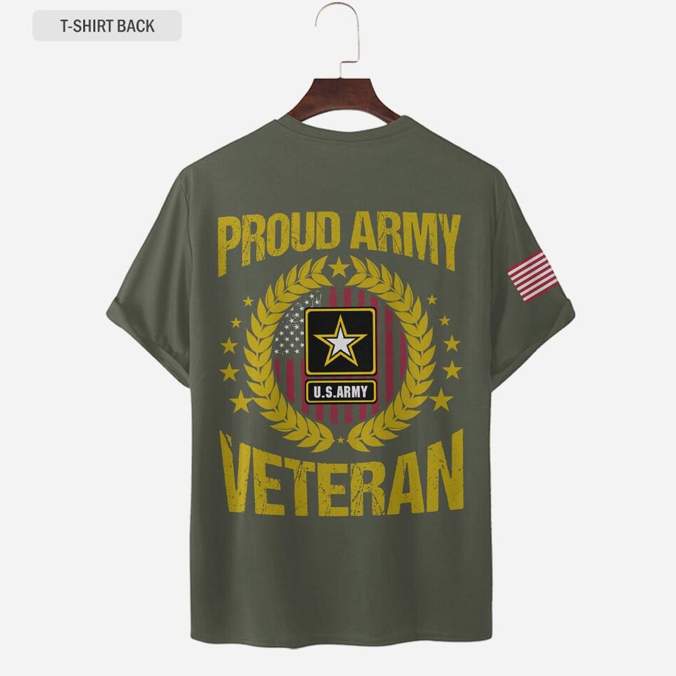 Customized Army Branches of Service – Proud Army Veteran