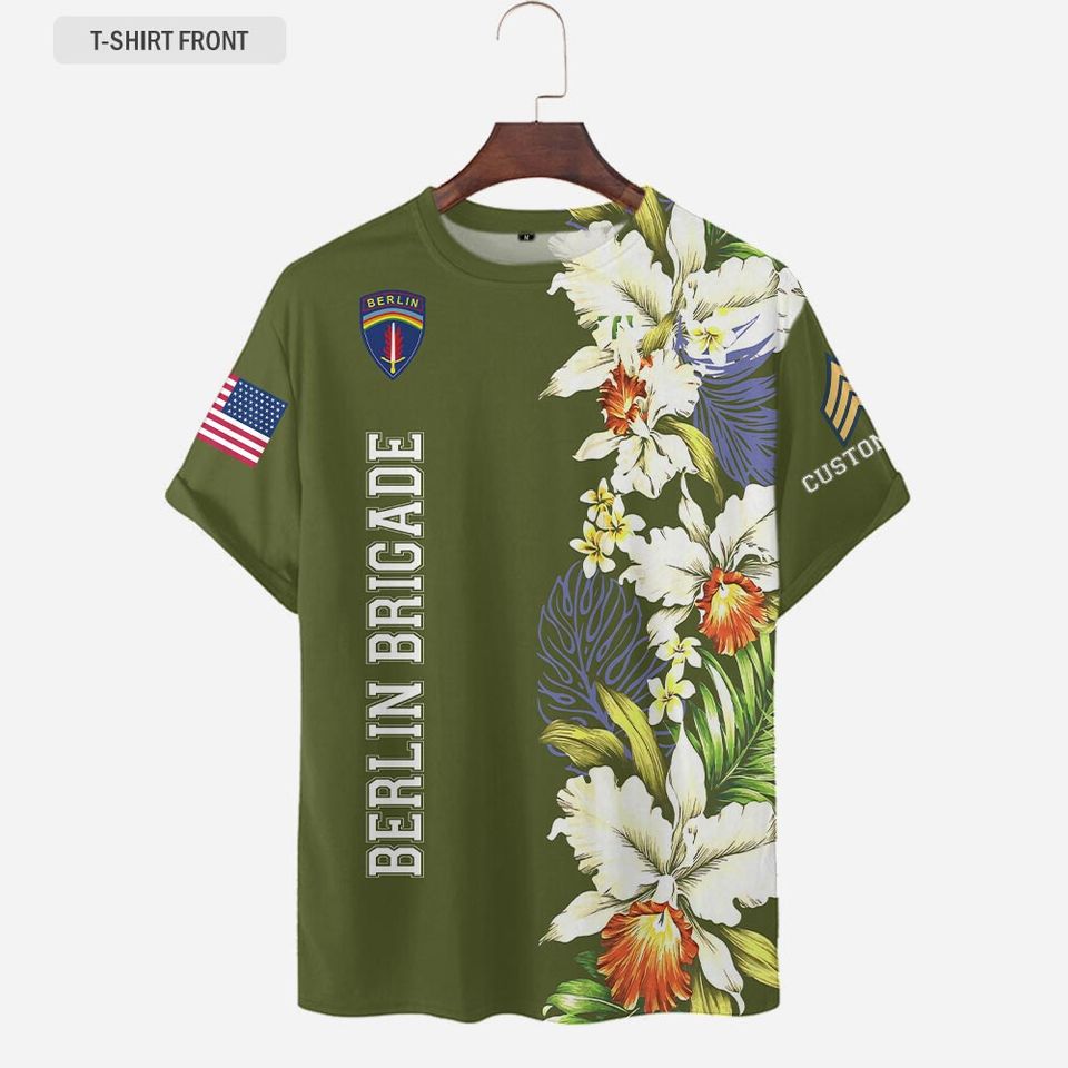 Customized United States Army Division 3D Shirt