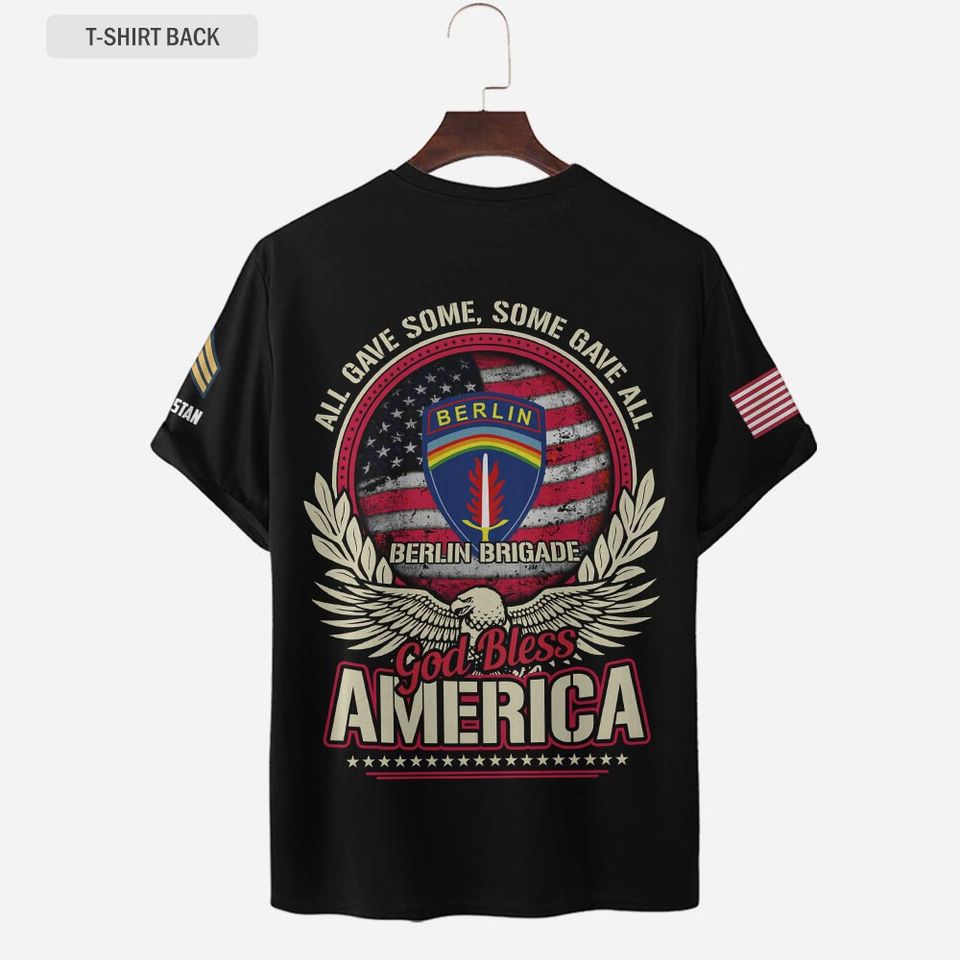 All Gave Some, Some Gave All, God Bless America 3D shirts