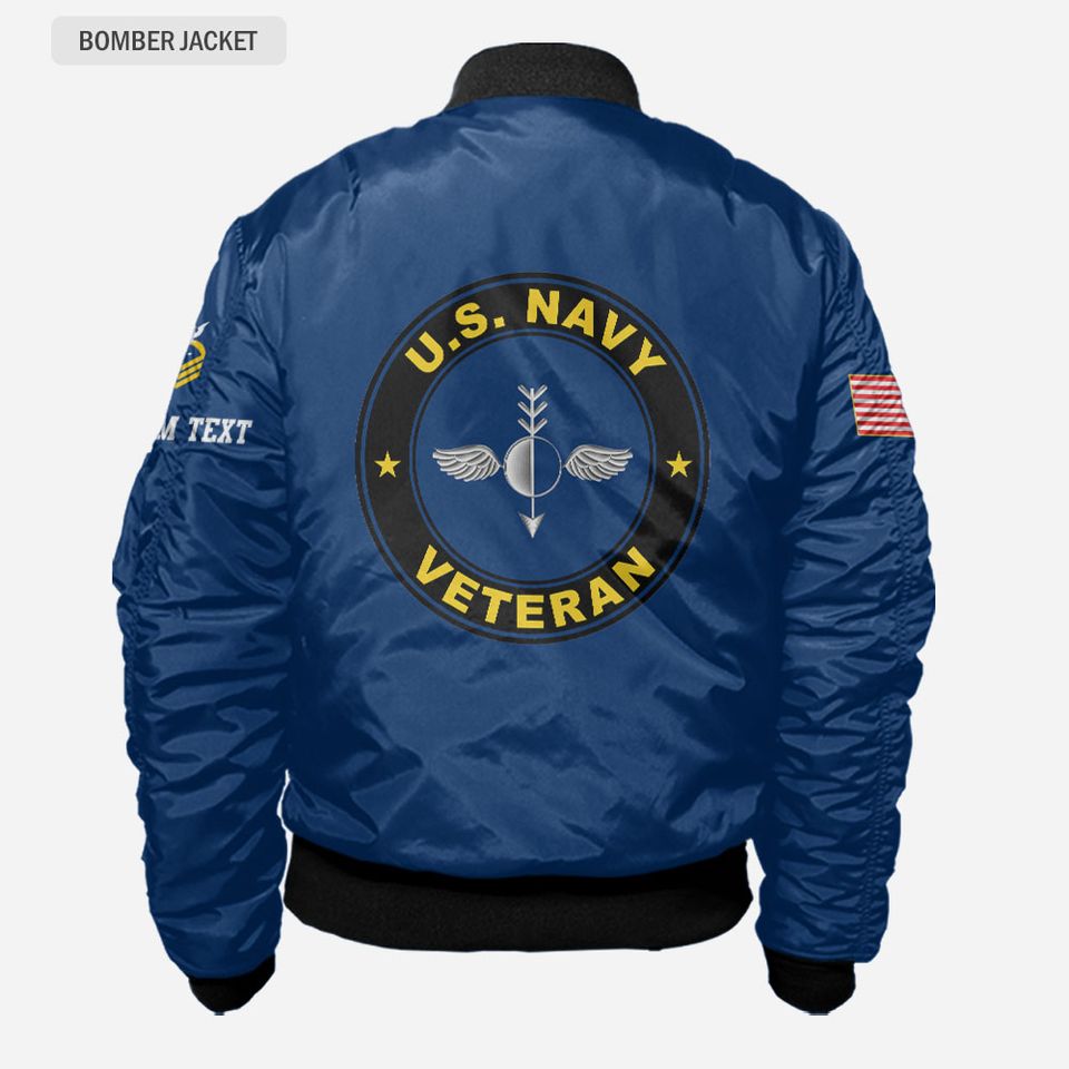 Customized U.S.Navy Ratings Bomber Jacket