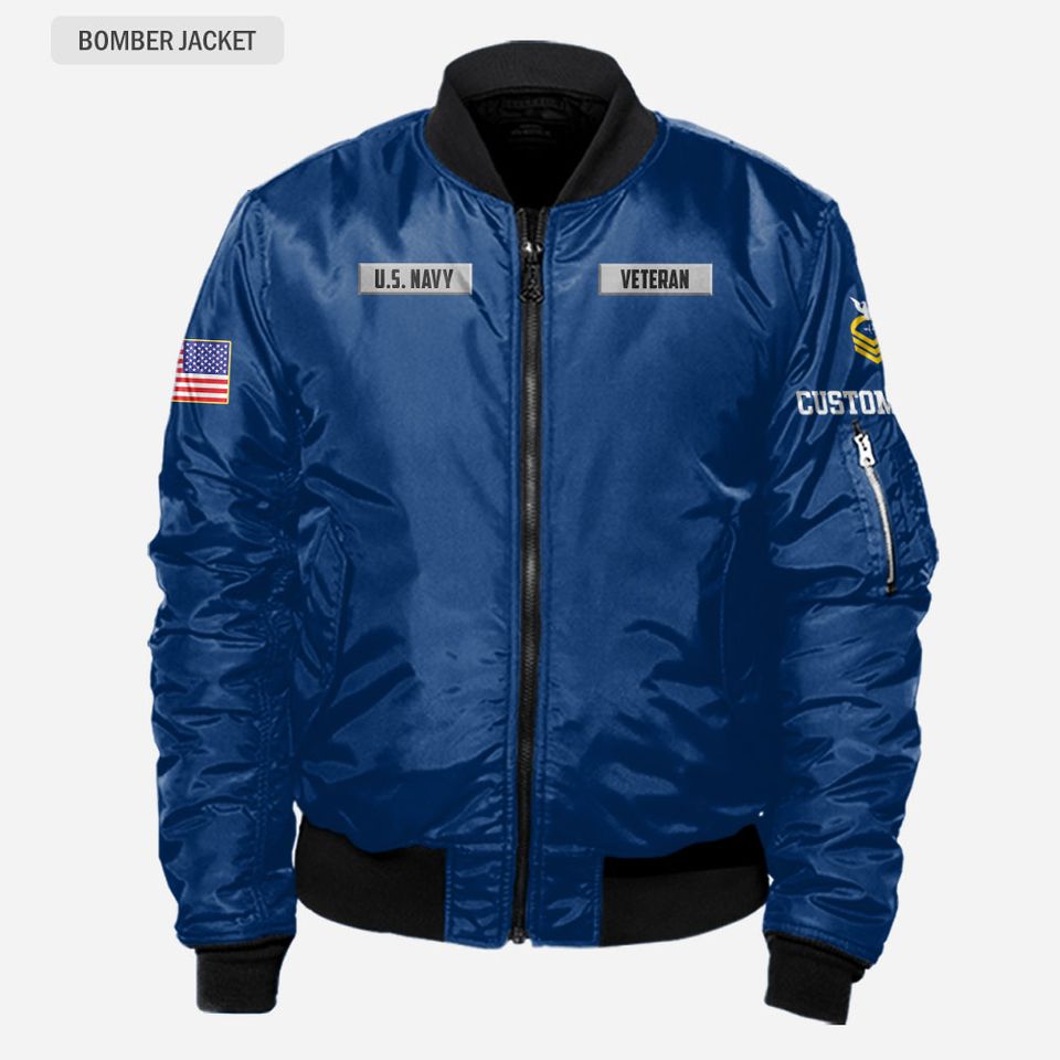 Customized U.S.Navy Ratings Bomber Jacket