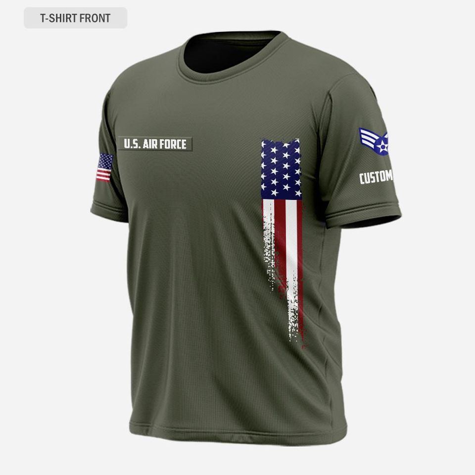 USAF Wings Son of America 3D T-Shirt