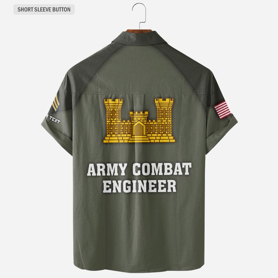 Customized Army Branches Hawaiian Shirt