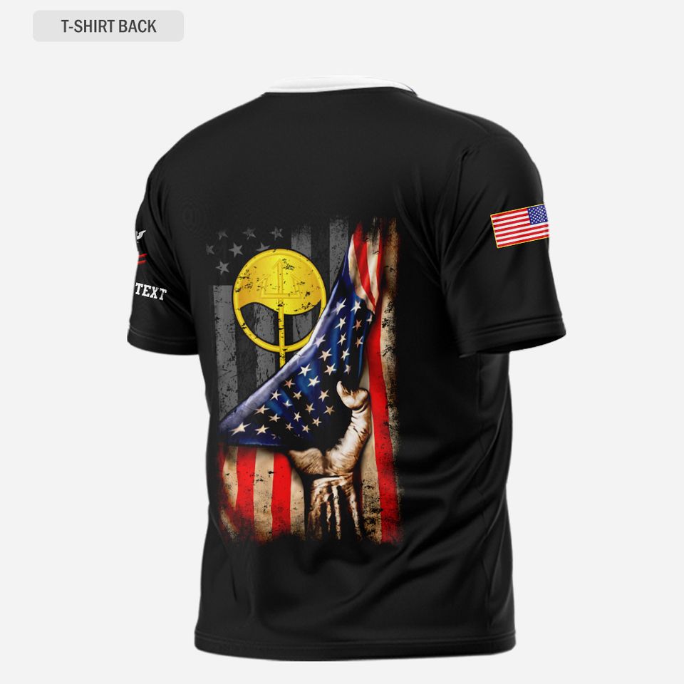 Customized Coast Guard Rating 3D T-Shirt