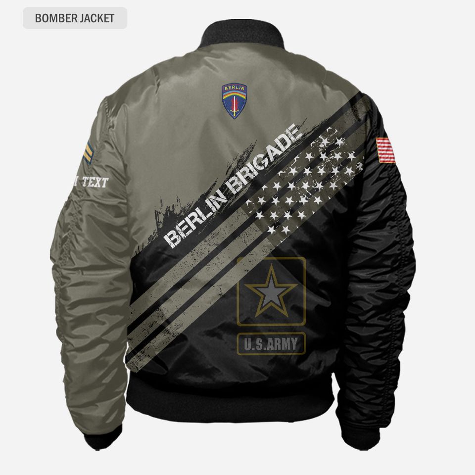 Customized Army Divisions Bomber Jacket