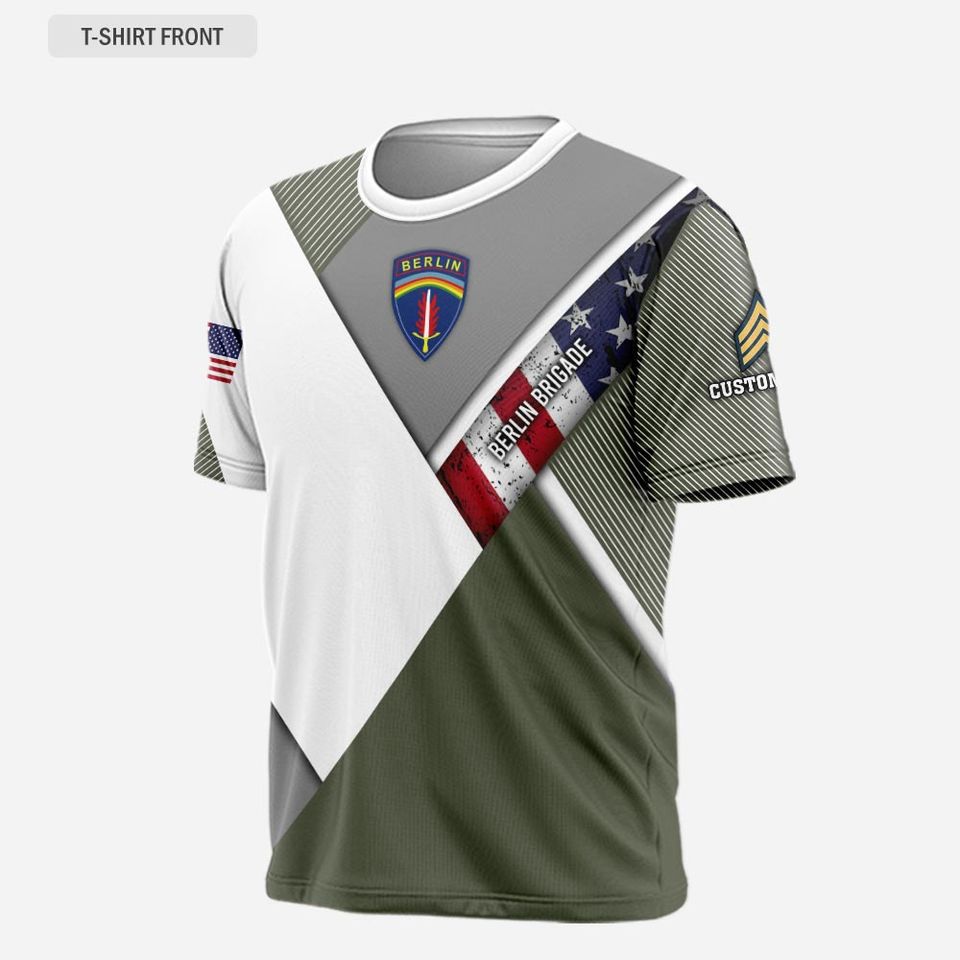 Custom Army 3D T-Shirt
