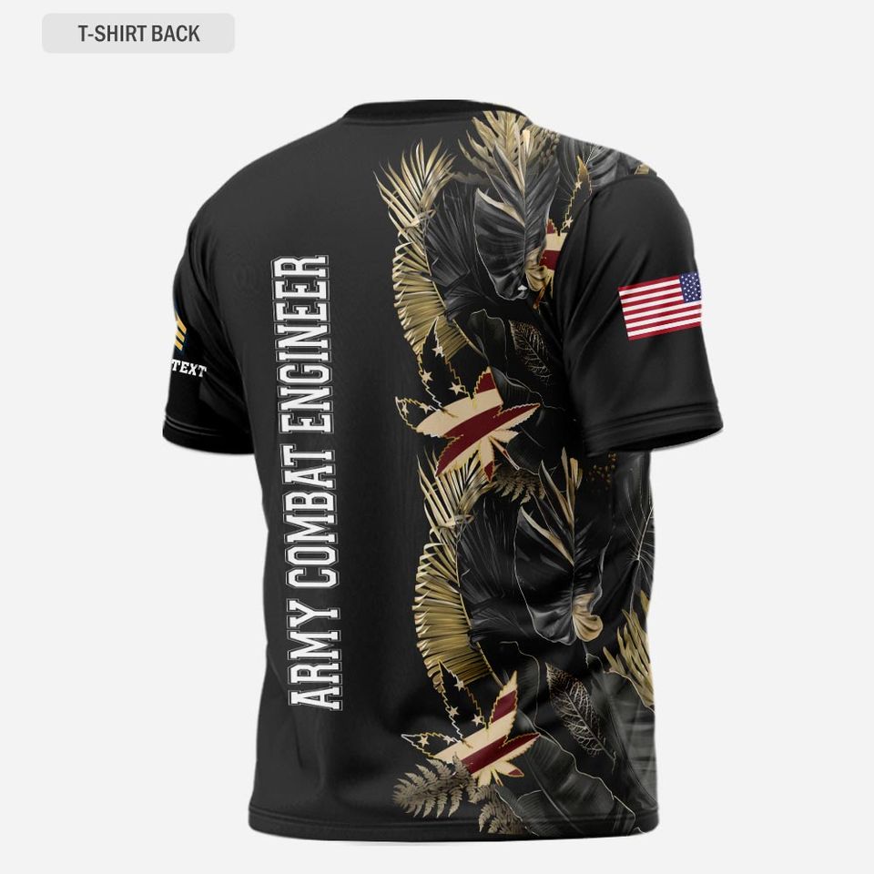 Customized Army Branches 3D T-Shirt