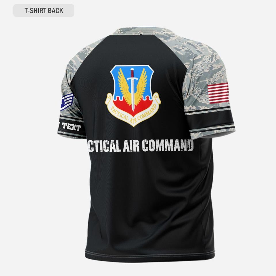 Customized USAF Command Camouflage Shirts