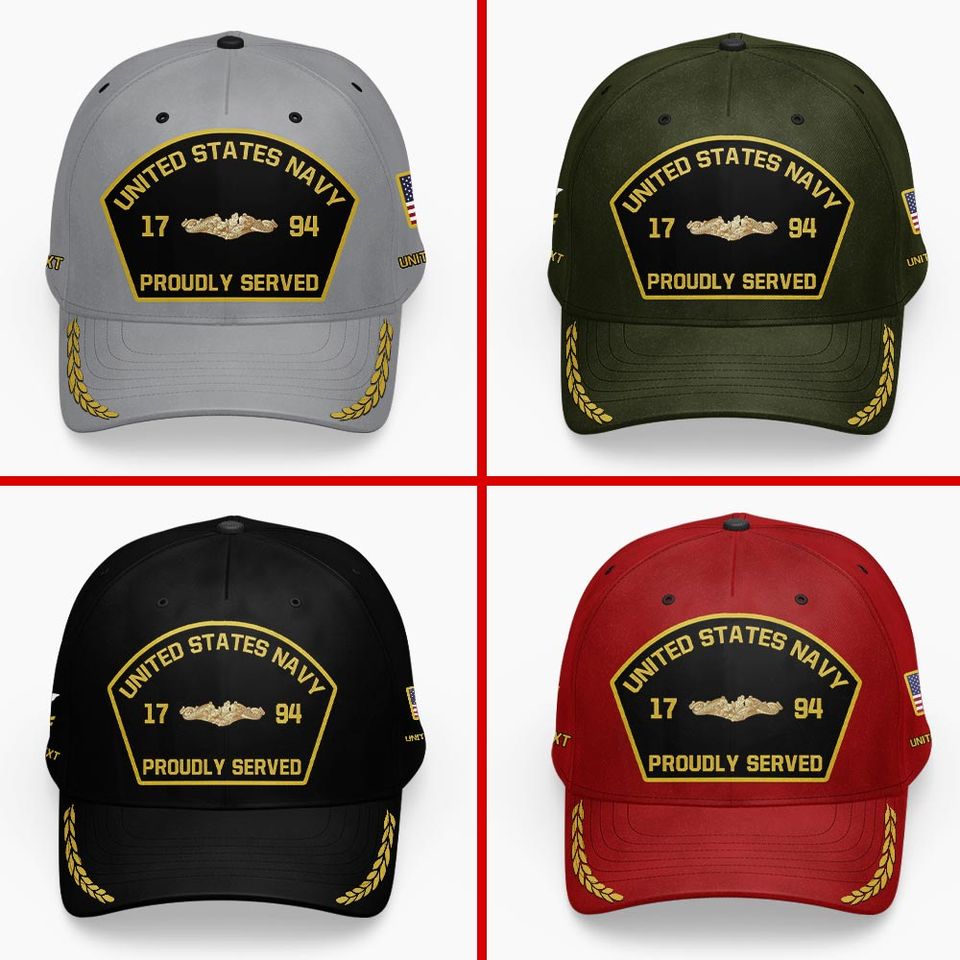 Customized US Navy Skill Classic Cap