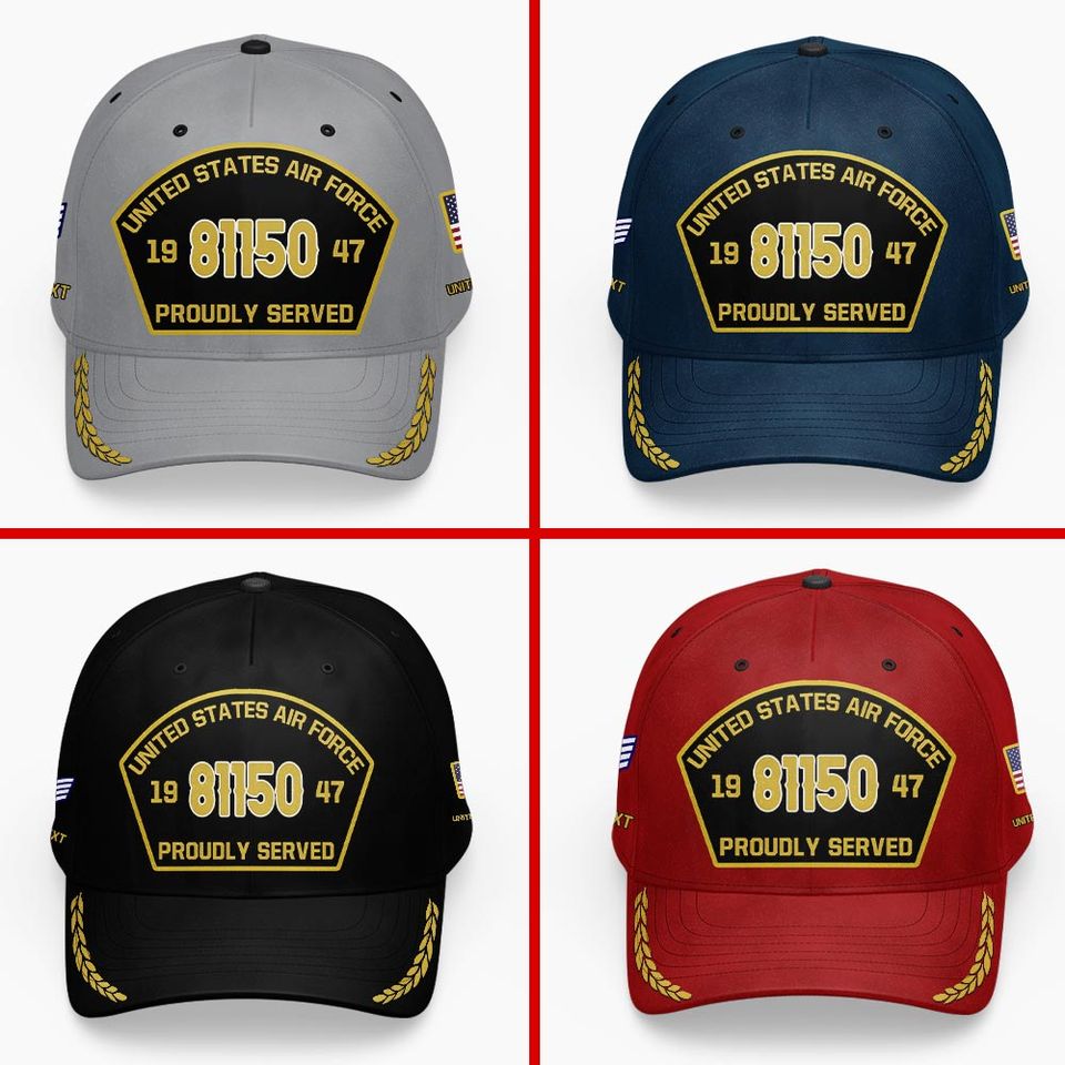Customized USAF AFSCs Classic Cap