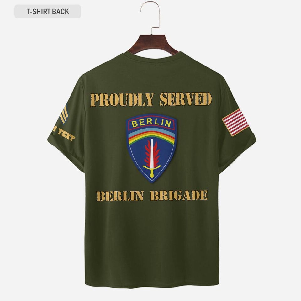 Customized Army 3D T-Shirt – It’s a Veteran Thing