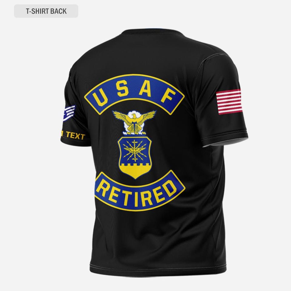 Customized US Air Force Retired
