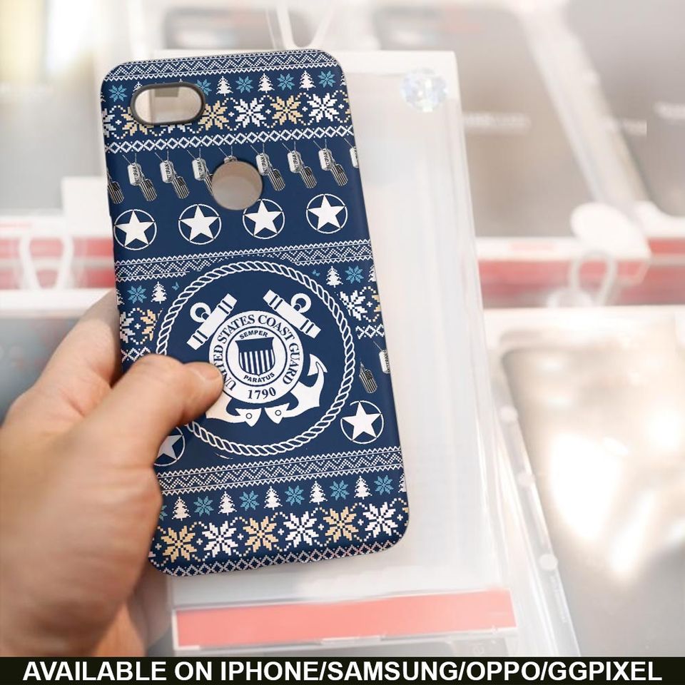 Coast Guard Christmas Phone Case