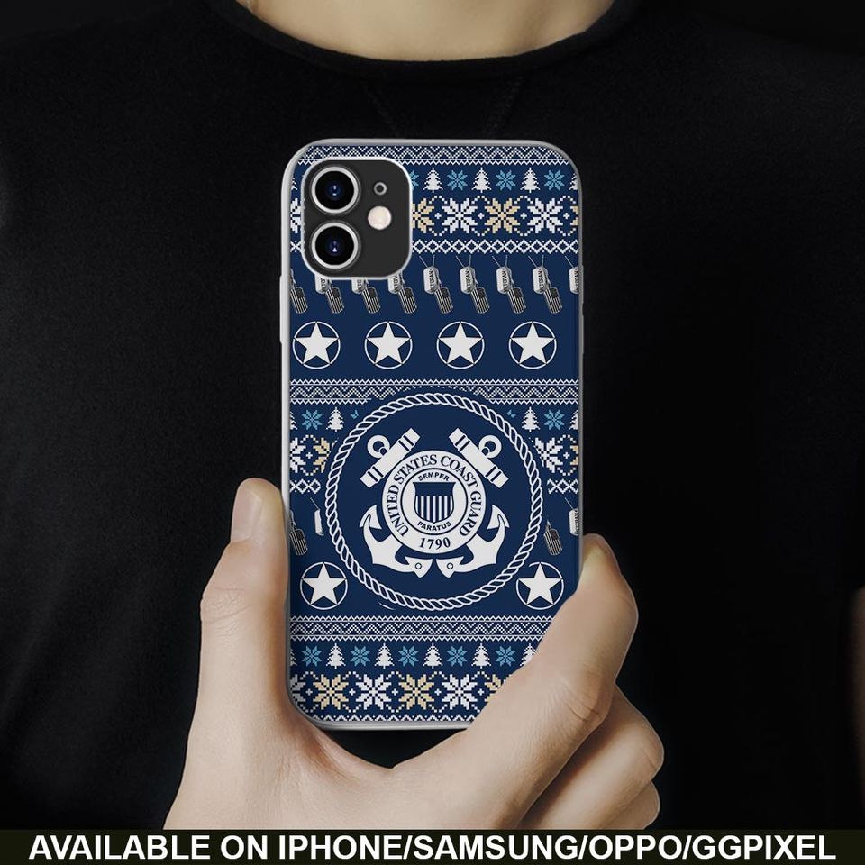 Coast Guard Christmas Phone Case