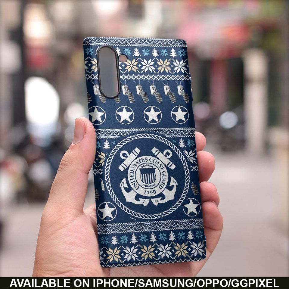 Coast Guard Christmas Phone Case
