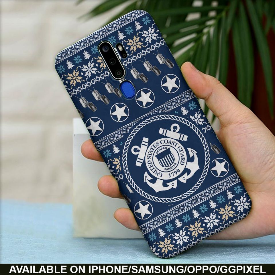 Coast Guard Christmas Phone Case