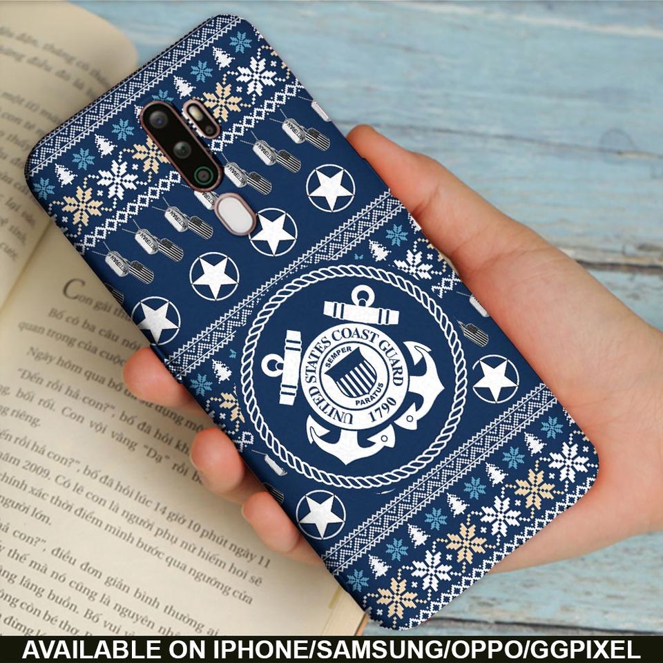 Coast Guard Christmas Phone Case