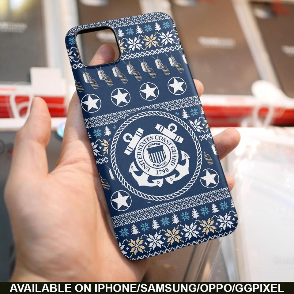 Coast Guard Christmas Phone Case