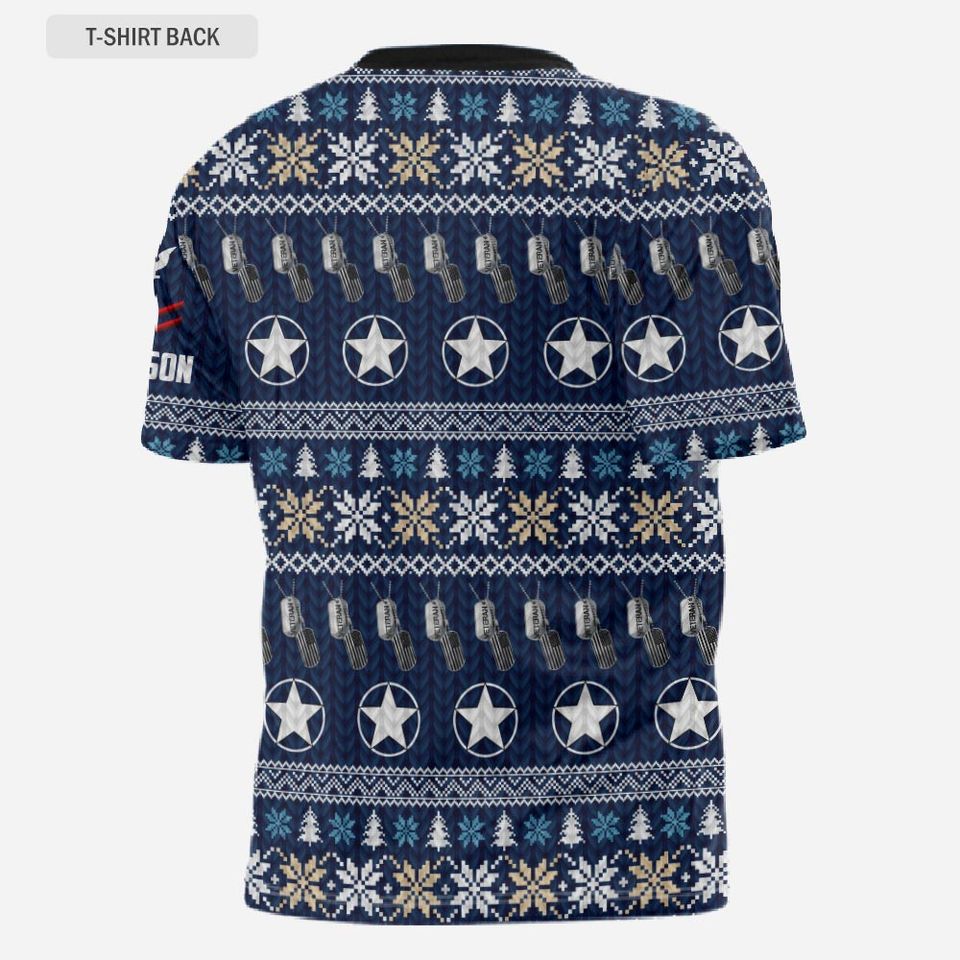 Coast Guard Christmas 3D T-Shirt