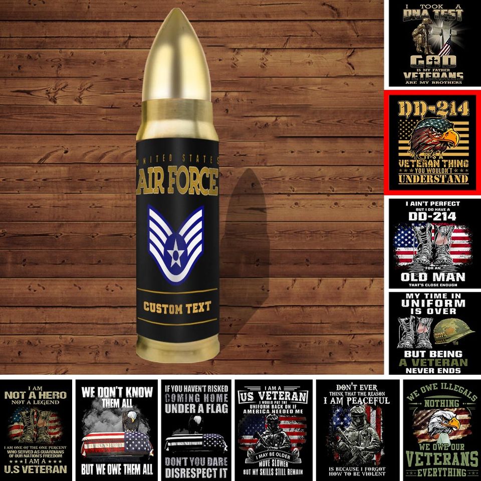 Customized U.S.Air Force Quotes Bullet Tumbler