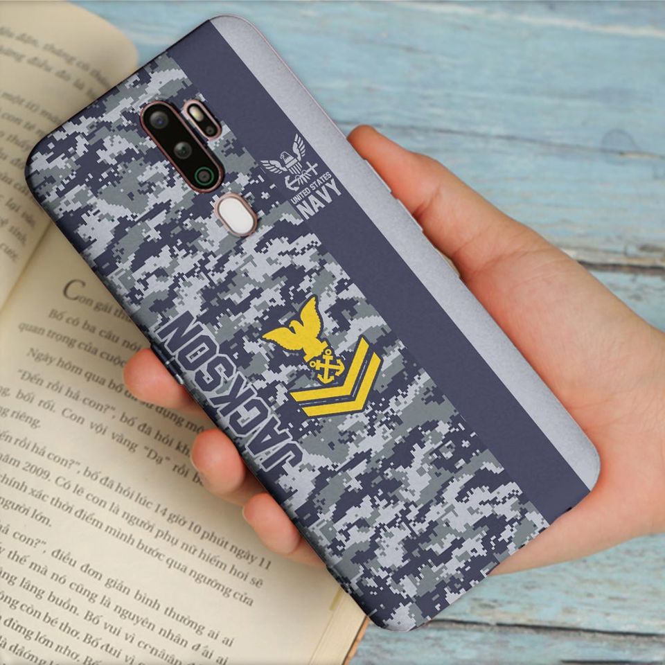 Customized U.S. Veteran Camouflage Phone Case