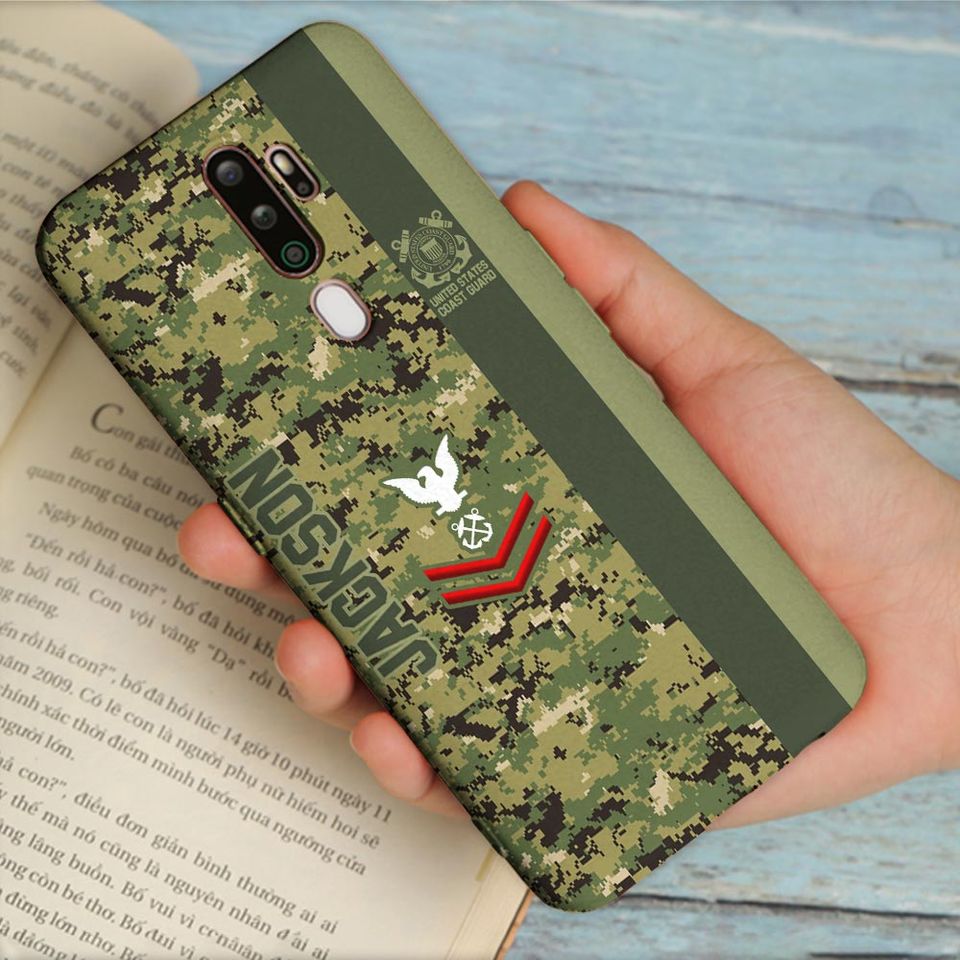 Customized U.S. Veteran Camouflage Phone Case