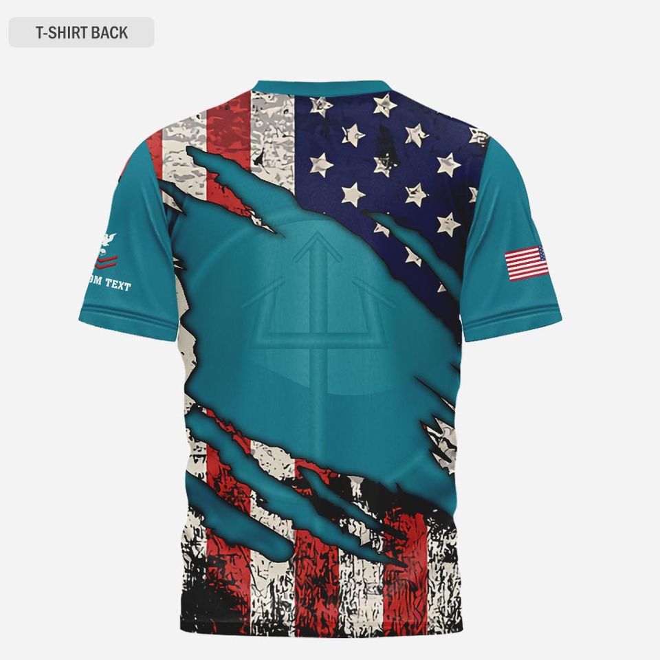 Customized Coast Guard Rating 3D Shirts