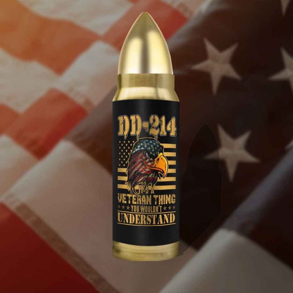 Customized U.S.Navy Veteran Quotes Bullet Tumbler