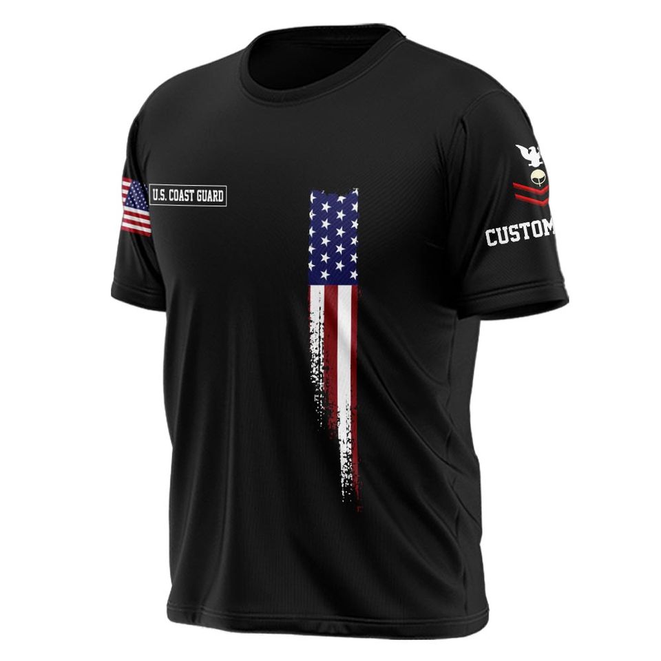 Customized Coast Guard Rating T-Shirt