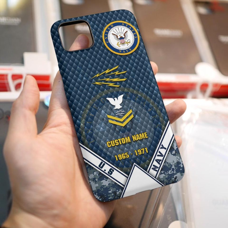 Customized US Navy Ratings Phone Case