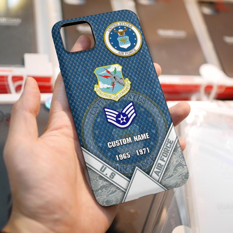 Customized US Air Force Commands Phone Case