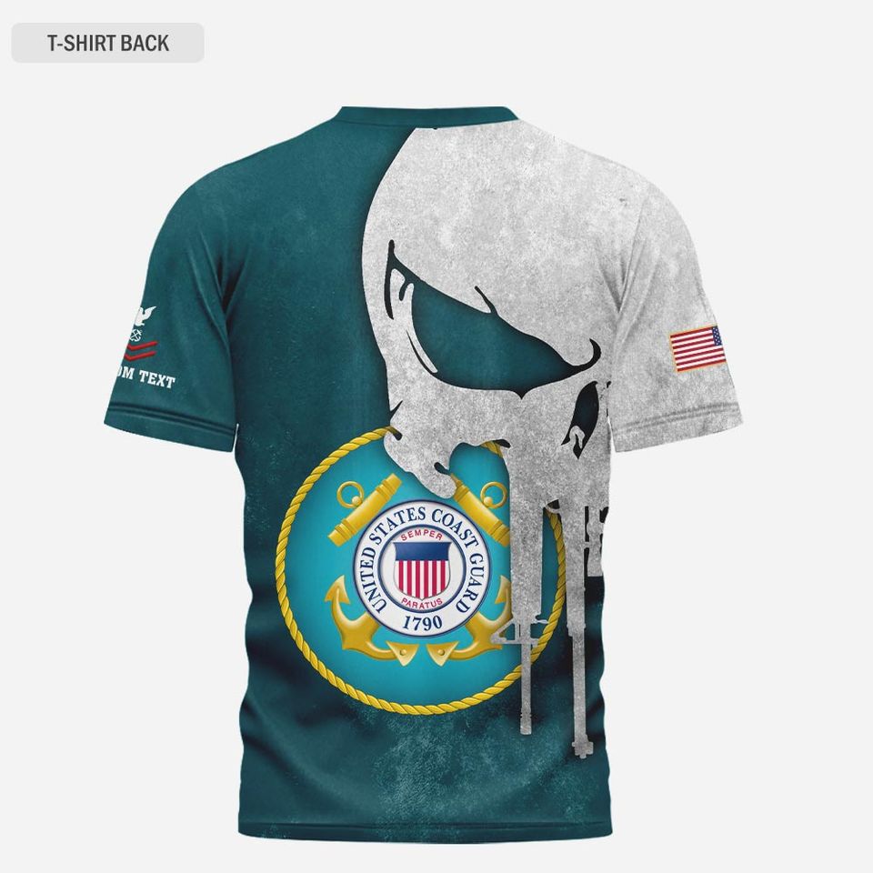 Customized U.S. Coast Guard  3D Shirts