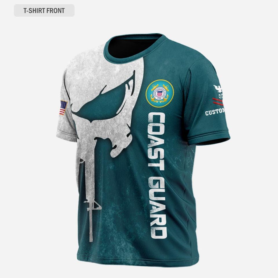Customized U.S. Coast Guard  3D Shirts