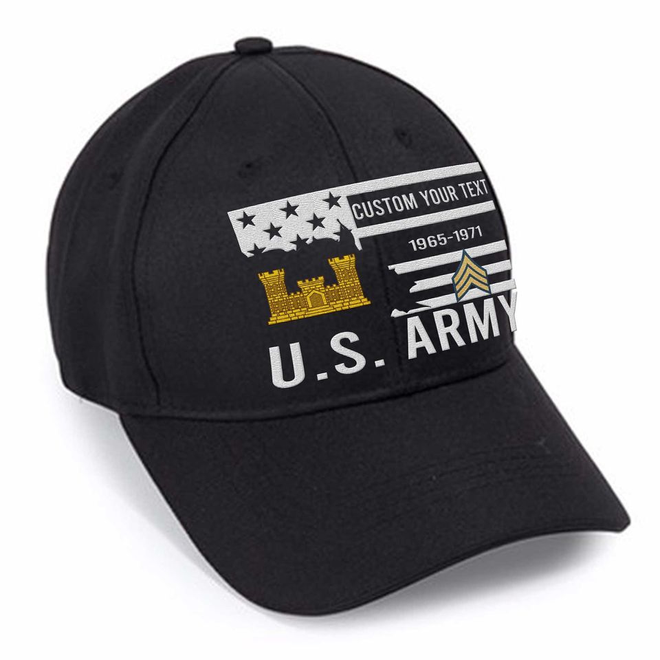Customized Army Branches Embroidered Baseball Cap