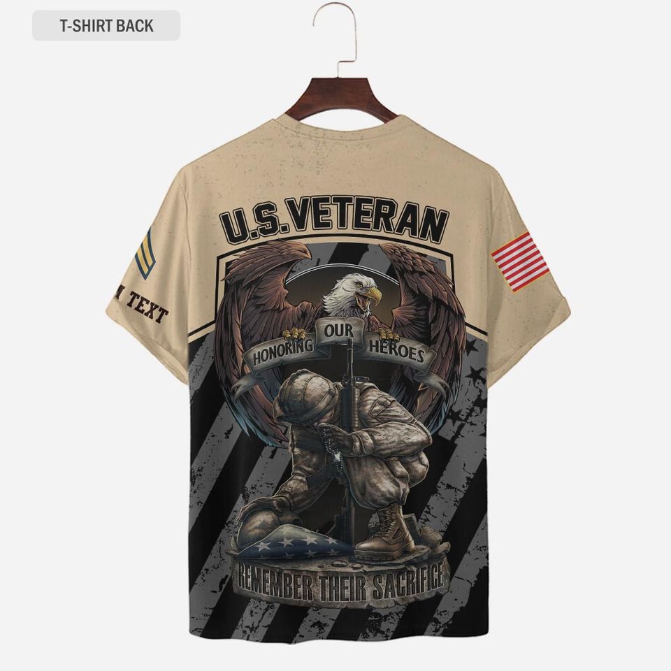 Honoring Our Heroes, Remember Their Sacrifice 3D Tshirt