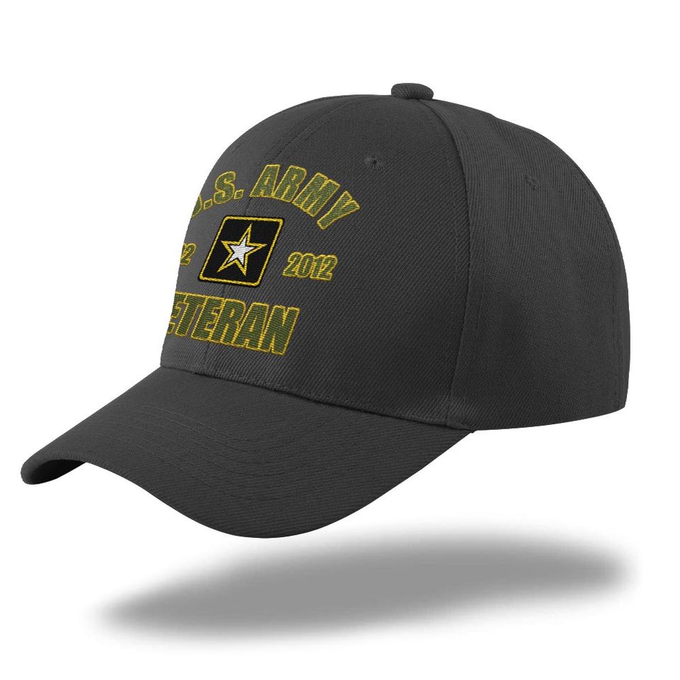 Customized US Veteran Embroidered Baseball Cap