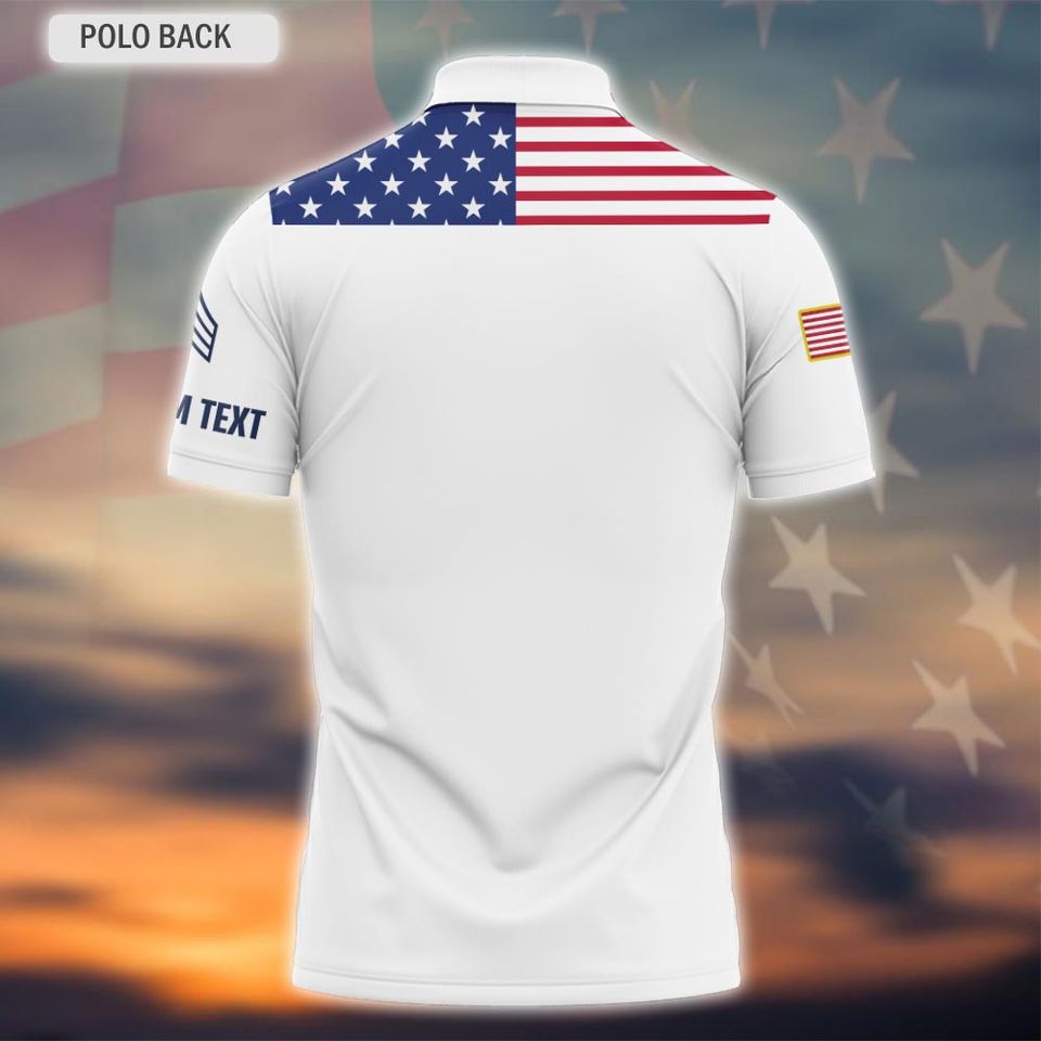 Customized U.S Veteran Honor The Fallen – Polo Shirt