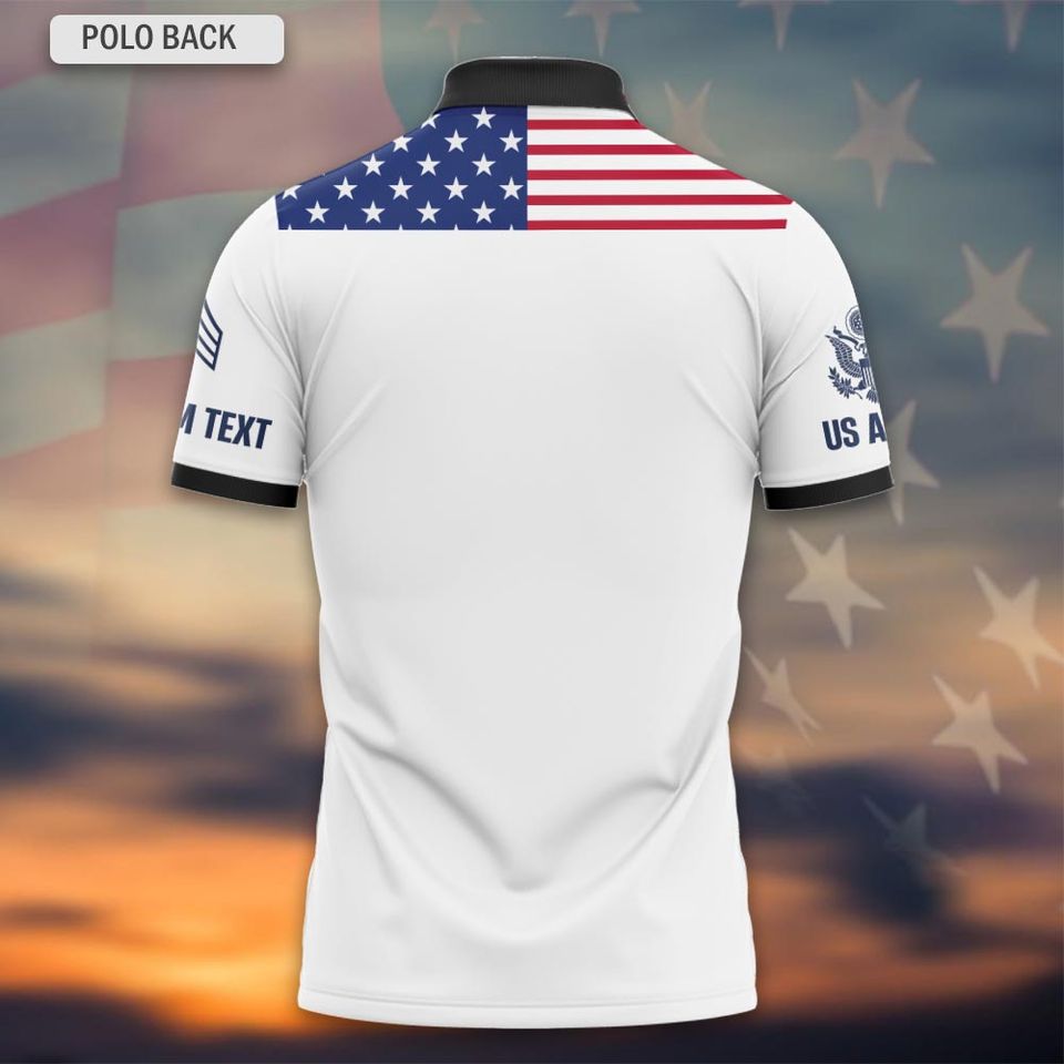 Customized U.S Veteran Honor The Fallen – Polo Shirt