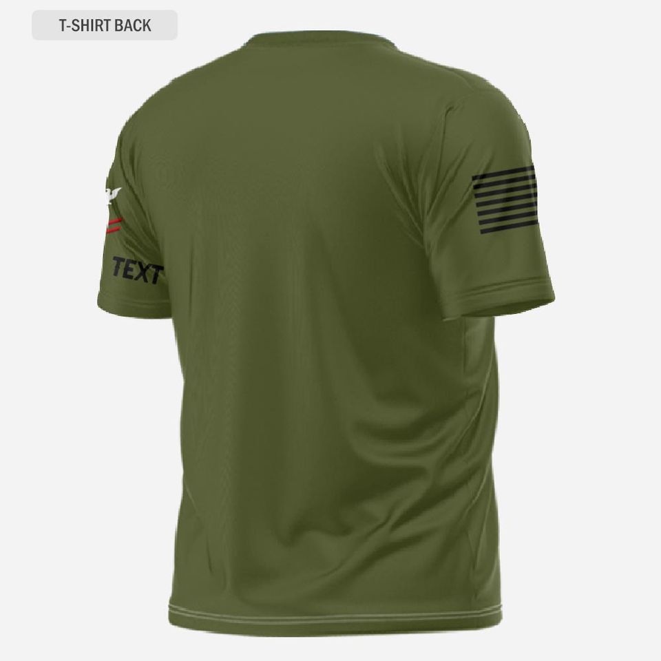 Customized Coast Guard Ratings 3D T-Shirt