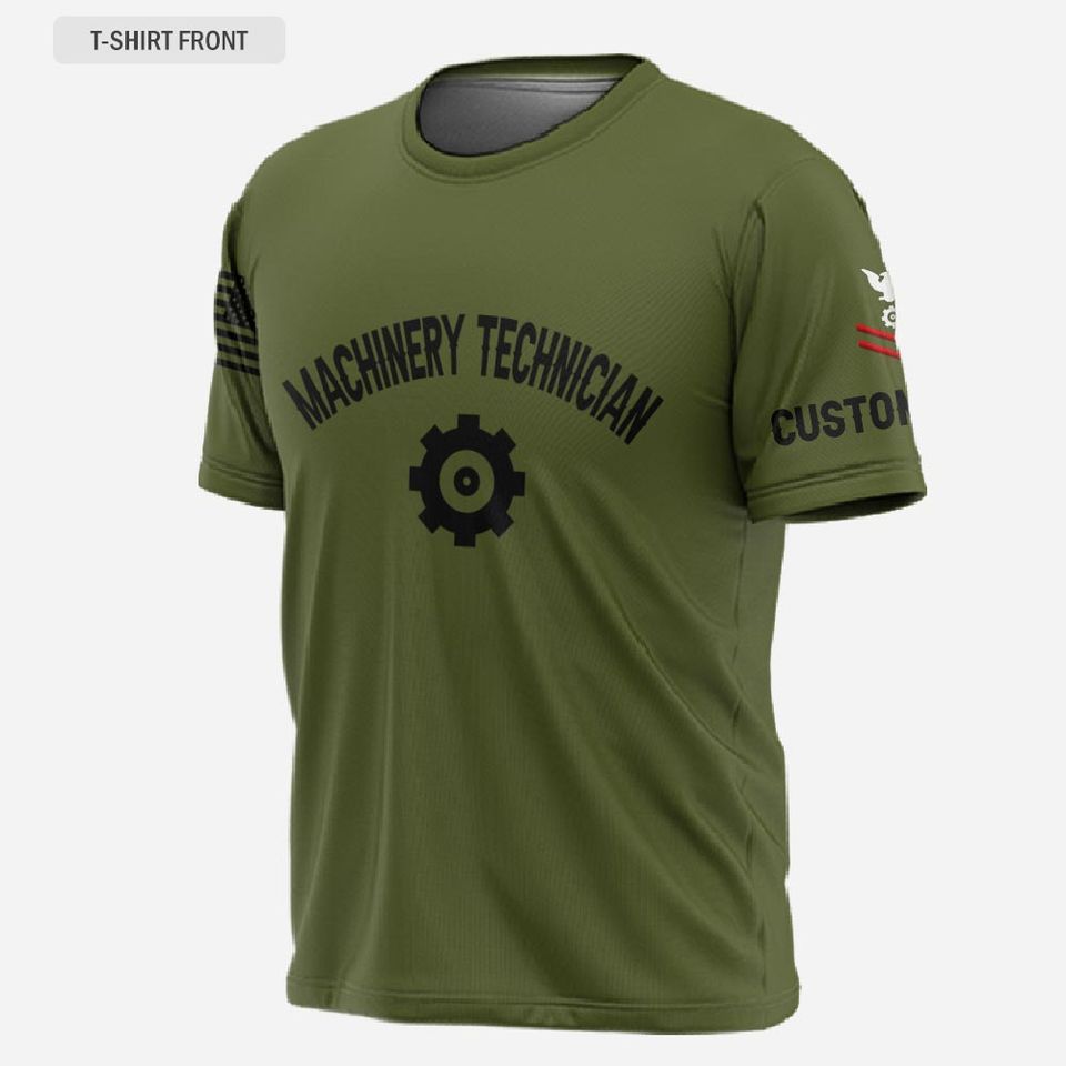 Customized Coast Guard Ratings 3D T-Shirt