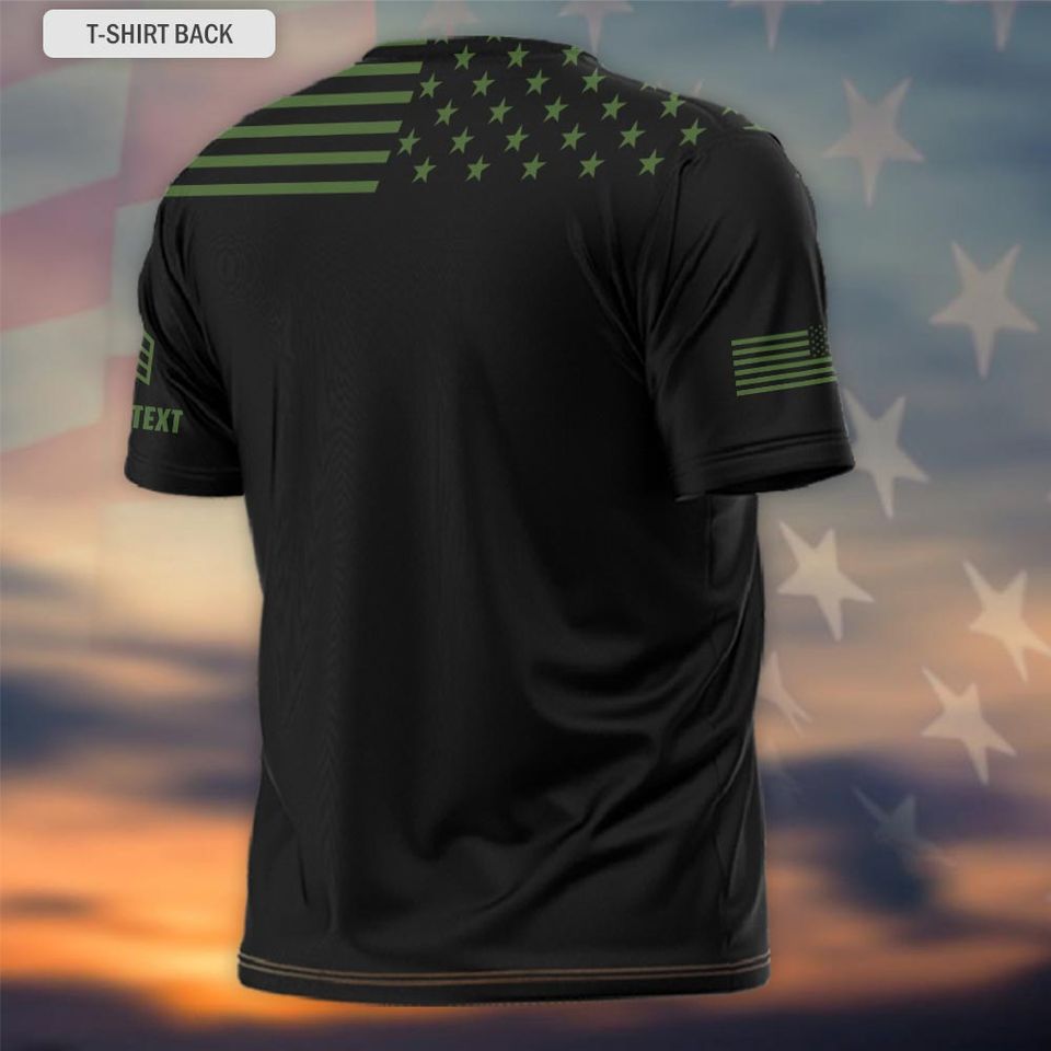 Customized Memorial Day 3D T-Shirt Honoring Our Heroes