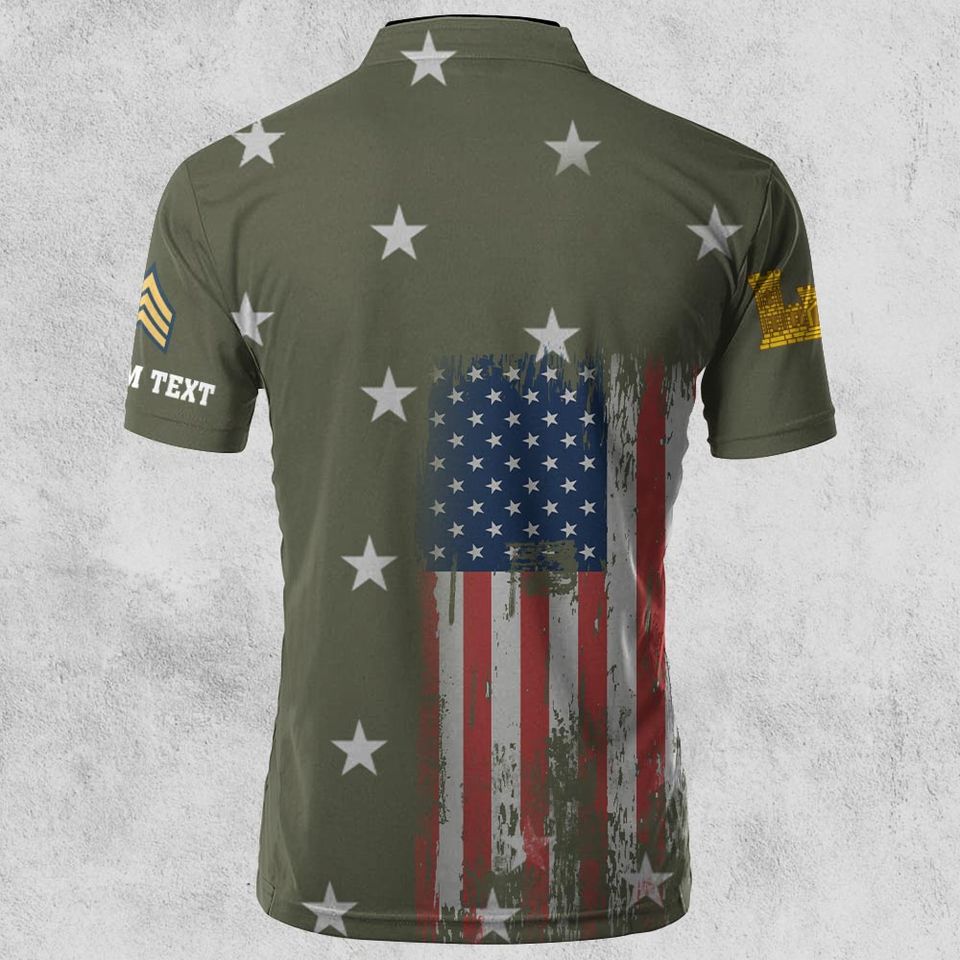 Customized Army Veteran Shirt