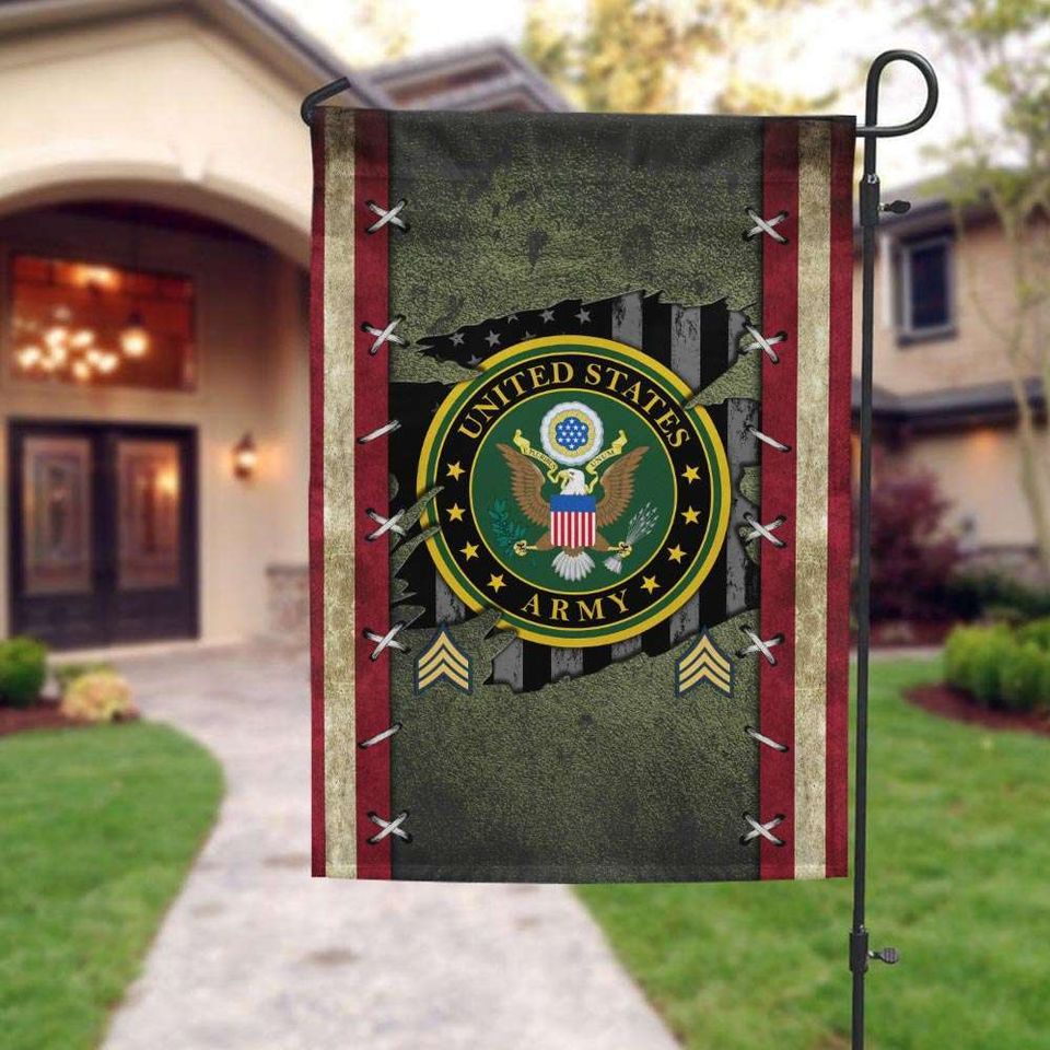 Customized US Military Garden Flags