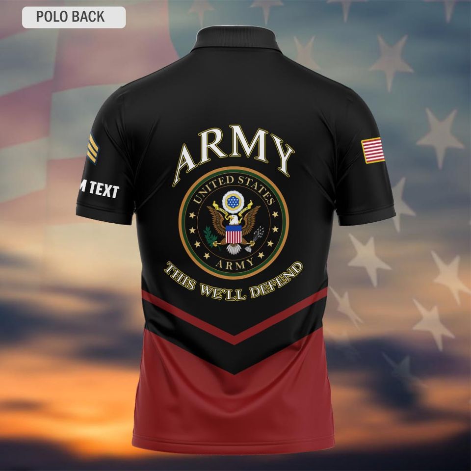 Customized U.S Veteran – Polo Shirt