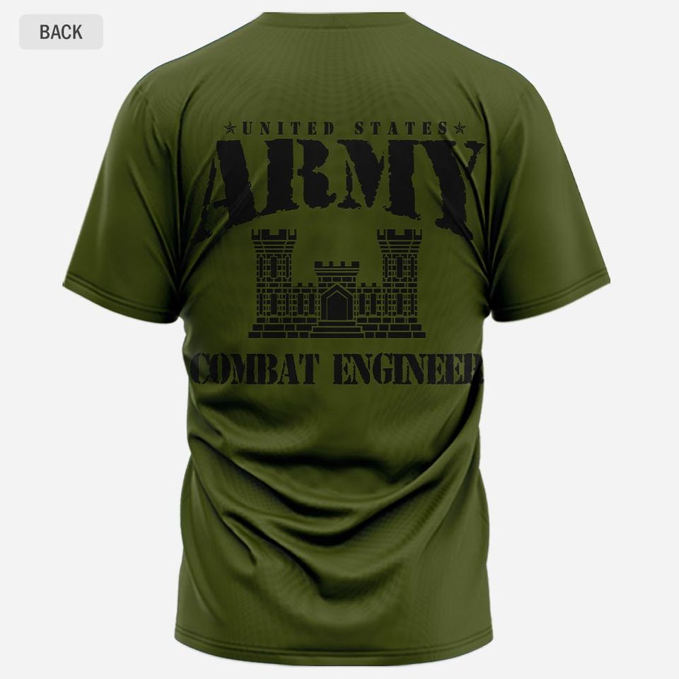 Customized Army Branches 3D Shirt